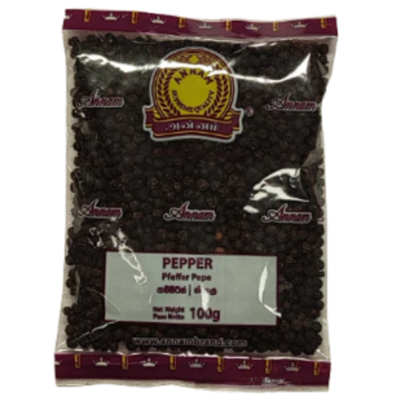 Annam - 100g Black Pepper (Whole)