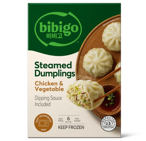 BIBIGO - 650g Dumpling hunen& Gemuse