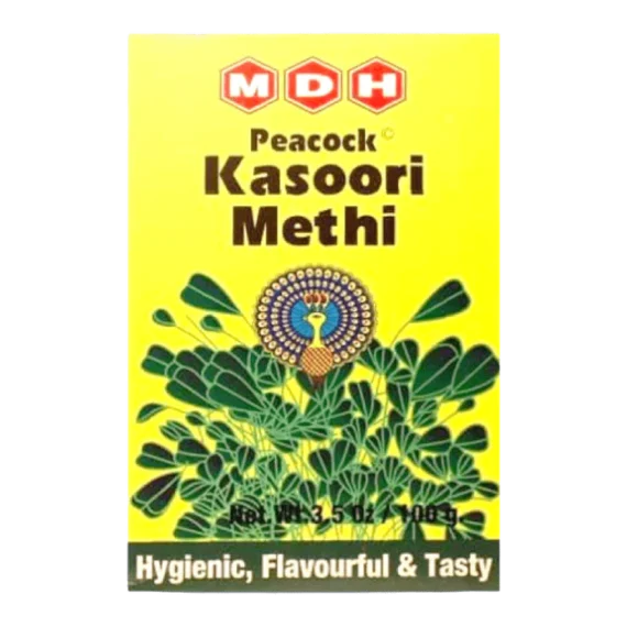MDH - 100g Peacock Fenugreek Leaves (Kasoori Methi)