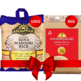 Anjappar - 10kg Kurnool Sona Masoori & 5 KG Aashirwad Atta