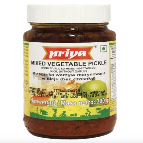 Priya - 300g Mixed Vegetable Pickle