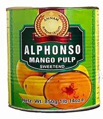 Annam Alphanso Mango Pulp 850gm