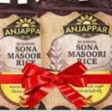 Anjappar Sona Masoori 10kg twin bag