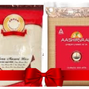 Annam Sona Masoori 5kg+Aashirvaad 5kg