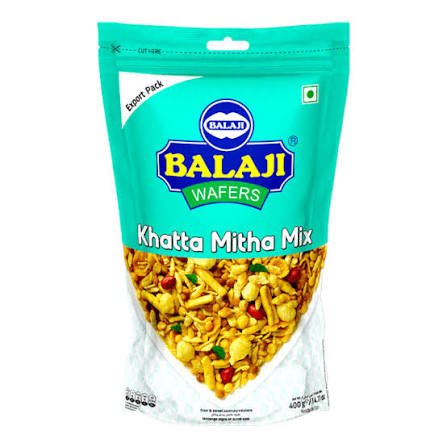 Balaji Khatta Mitha Mix 400gm