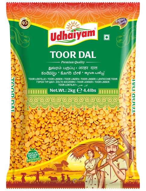 Udhaiyam Toor Dal 1kg