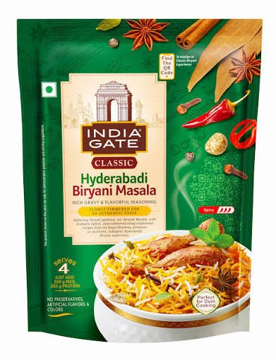 India Gate Hydrabadi Birayani Kit 100gm