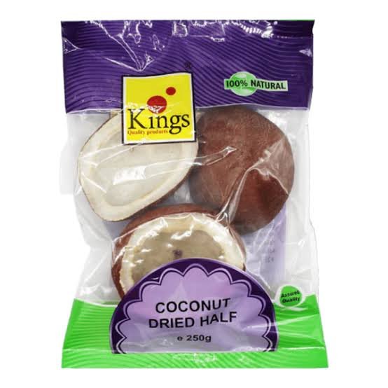 Kings Dried Coconut Half 250gm
